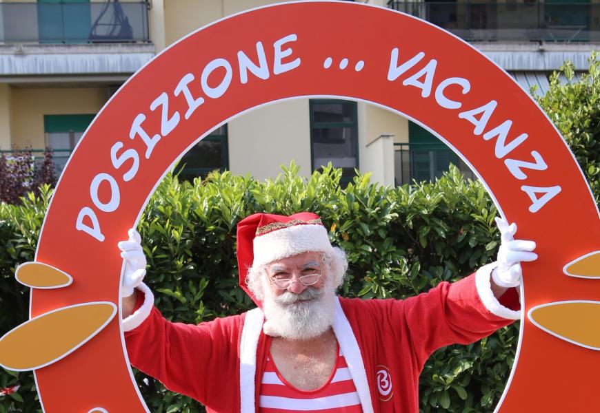 Babbo Natale in vacanza al Palace Magnolia Family Hotel & SPA.